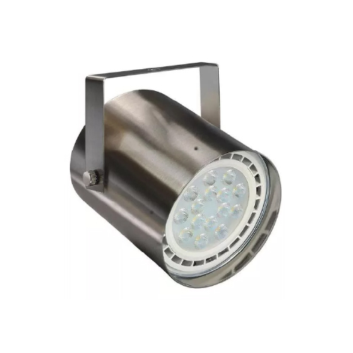 Spot cilindro GU10 para AR111 color platil